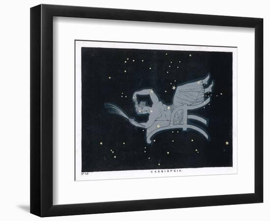 The Constellation of Cassiopeia a Woman Seated-Charles F. Bunt-Framed Premium Giclee Print