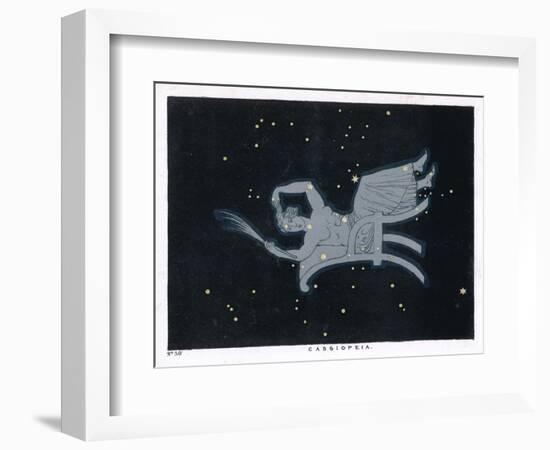The Constellation of Cassiopeia a Woman Seated-Charles F. Bunt-Framed Premium Giclee Print
