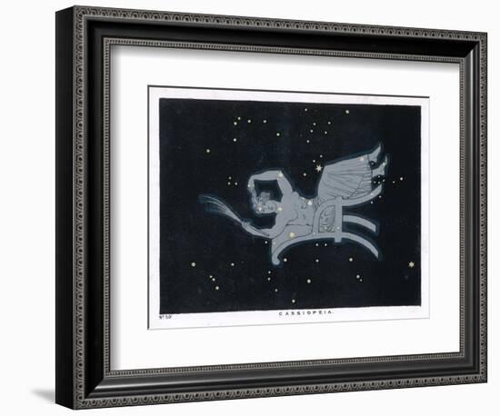 The Constellation of Cassiopeia a Woman Seated-Charles F. Bunt-Framed Premium Giclee Print