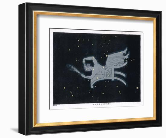 The Constellation of Cassiopeia a Woman Seated-Charles F. Bunt-Framed Premium Giclee Print