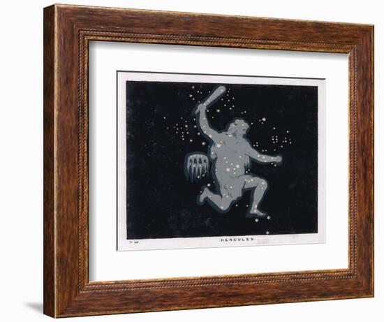 The Constellation of Hercules-Charles F. Bunt-Framed Art Print