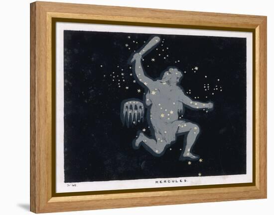 The Constellation of Hercules-Charles F. Bunt-Framed Stretched Canvas