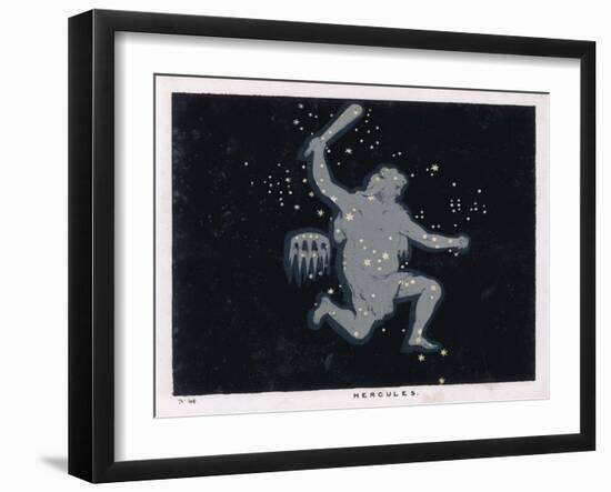 The Constellation of Hercules-Charles F. Bunt-Framed Art Print