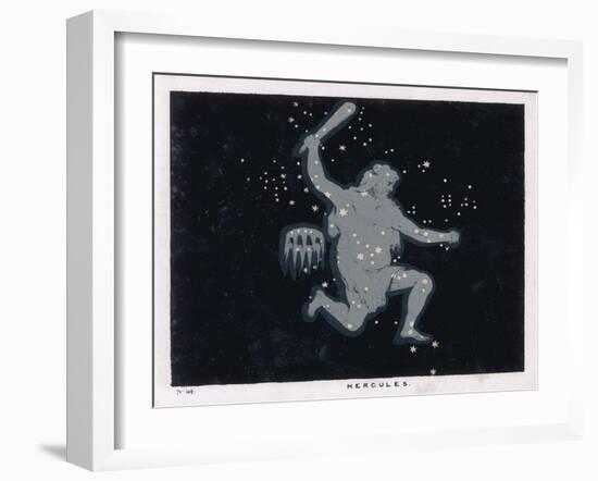 The Constellation of Hercules-Charles F. Bunt-Framed Art Print