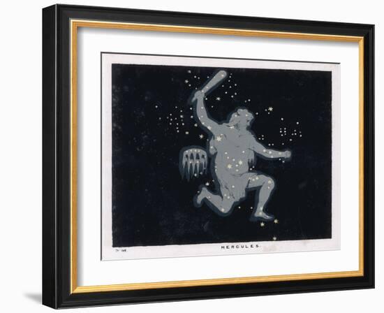 The Constellation of Hercules-Charles F. Bunt-Framed Art Print