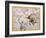 The Constellation of Taurus the Bull and Orion by James Thornhill-Stapleton Collection-Framed Giclee Print