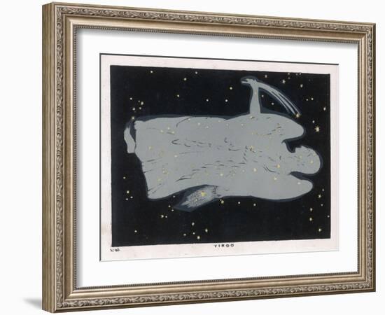 The Constellation of Virgo-Charles F. Bunt-Framed Art Print