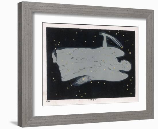 The Constellation of Virgo-Charles F. Bunt-Framed Art Print