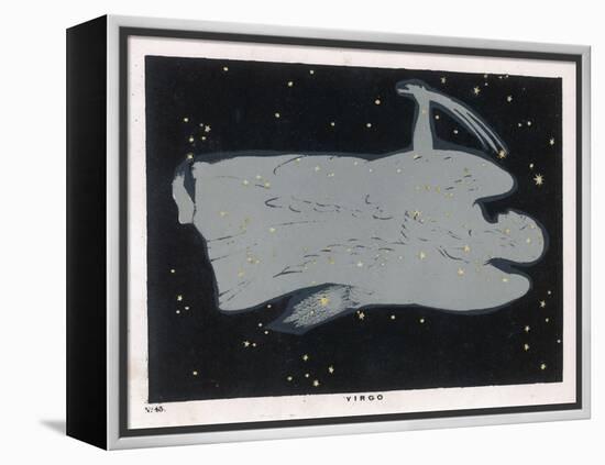 The Constellation of Virgo-Charles F. Bunt-Framed Stretched Canvas