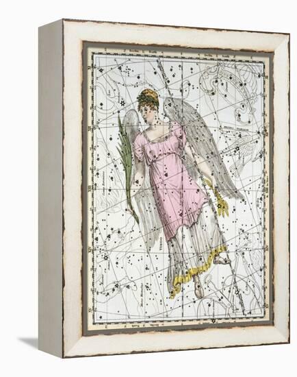 The Constellation Virgo from A Celestial Atlas-A. Jamieson-Framed Premier Image Canvas