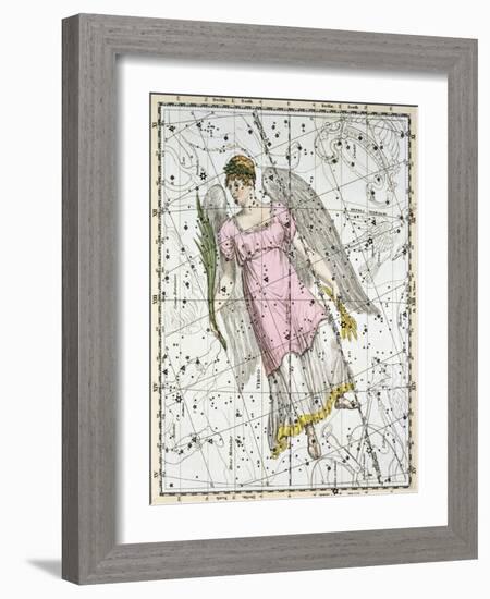 The Constellation Virgo from A Celestial Atlas-A. Jamieson-Framed Giclee Print