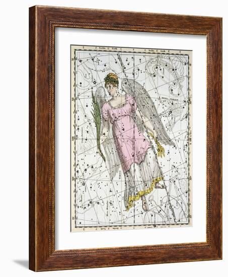 The Constellation Virgo from A Celestial Atlas-A. Jamieson-Framed Giclee Print