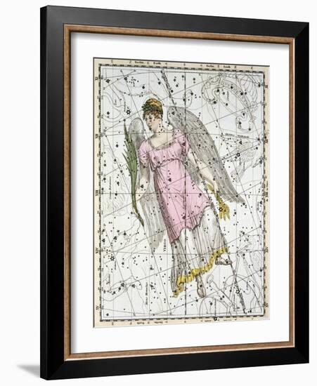 The Constellation Virgo from A Celestial Atlas-A. Jamieson-Framed Giclee Print