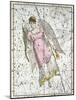 The Constellation Virgo from A Celestial Atlas-A. Jamieson-Mounted Giclee Print