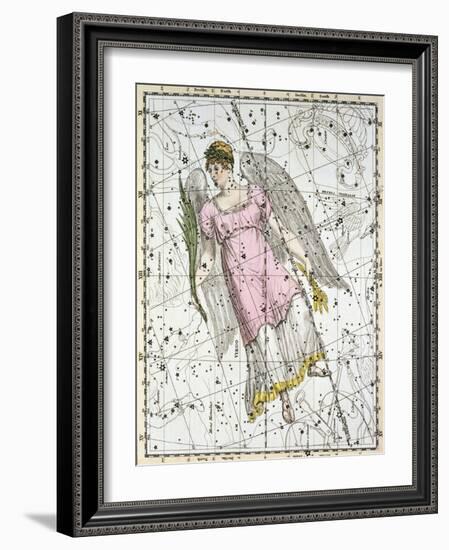 The Constellation Virgo from A Celestial Atlas-A. Jamieson-Framed Giclee Print