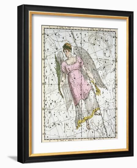 The Constellation Virgo from A Celestial Atlas-A. Jamieson-Framed Giclee Print