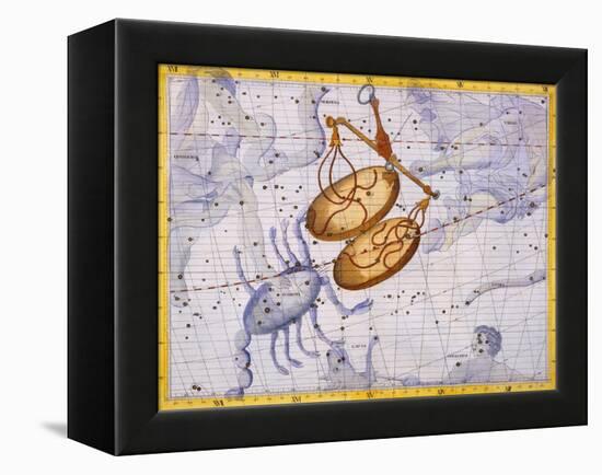 The Constellations of Libra and Scorpio by James Thornhill-Stapleton Collection-Framed Premier Image Canvas