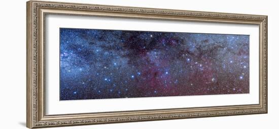 The Constellations of Puppis and Vela in the Southern Milky Way-null-Framed Photographic Print