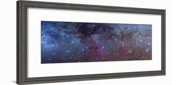 The Constellations of Puppis and Vela in the Southern Milky Way-null-Framed Photographic Print