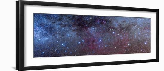 The Constellations of Puppis and Vela in the Southern Milky Way-null-Framed Photographic Print