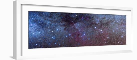 The Constellations of Puppis and Vela in the Southern Milky Way-null-Framed Photographic Print