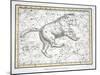 The Constellations (Plate VI) Ursa Major, from A Celestial Atlas by Alexander Jamieson, 1822-null-Mounted Giclee Print