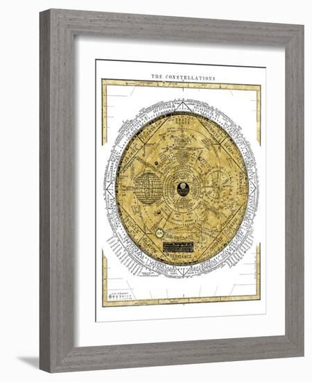 The Constellations-Oliver Jeffries-Framed Art Print