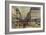 The Construction of the Metro, 1900-Luigi Loir-Framed Giclee Print