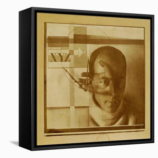 The Constructor-El Lissitzky-Framed Premier Image Canvas