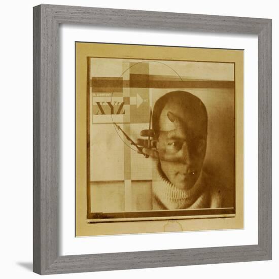 The Constructor-El Lissitzky-Framed Giclee Print