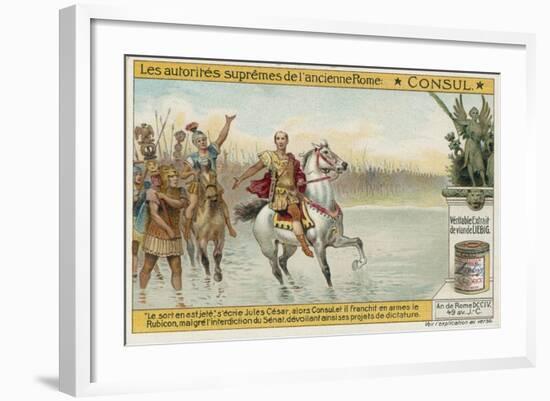 The Consul, Julius Caesar-European School-Framed Giclee Print