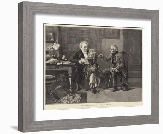 The Consultation-null-Framed Giclee Print