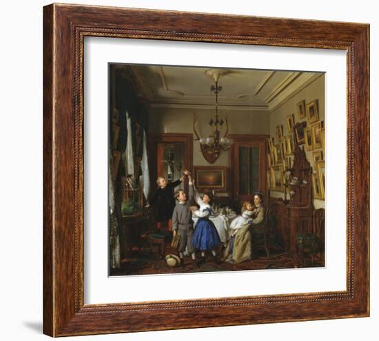 The Contest for the Bouquet-Seymour Joseph Guy-Framed Premium Giclee Print