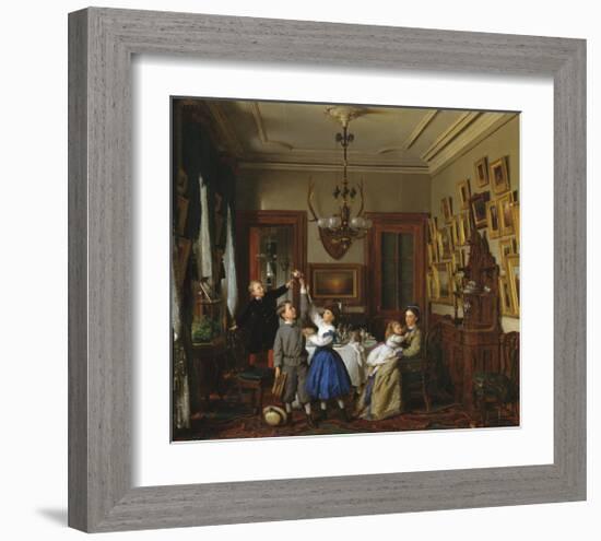 The Contest for the Bouquet-Seymour Joseph Guy-Framed Premium Giclee Print