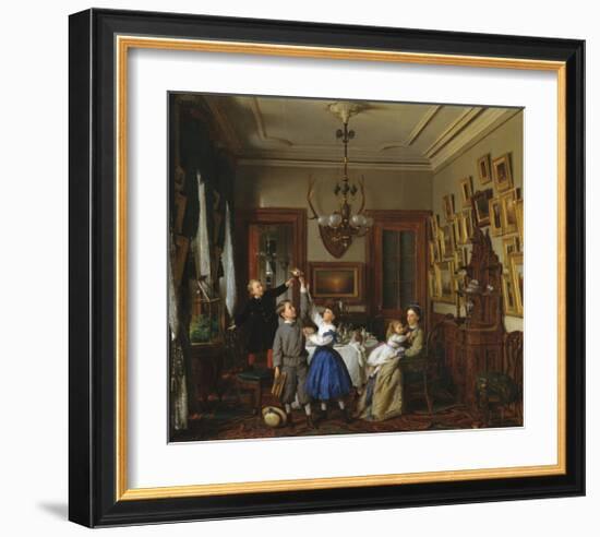 The Contest for the Bouquet-Seymour Joseph Guy-Framed Premium Giclee Print