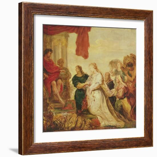 The Continence of Scipio-Cornelis de Vos-Framed Giclee Print