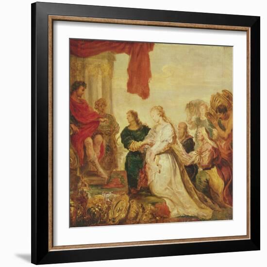 The Continence of Scipio-Cornelis de Vos-Framed Giclee Print