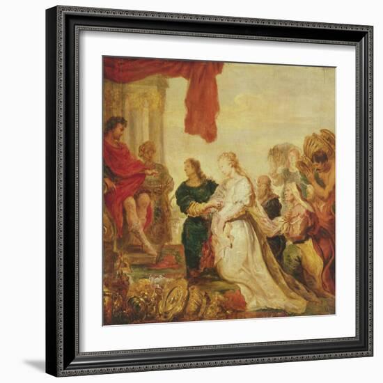 The Continence of Scipio-Cornelis de Vos-Framed Giclee Print