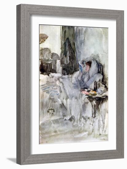 The Convalescent, 19th Century-James Abbott McNeill Whistler-Framed Giclee Print