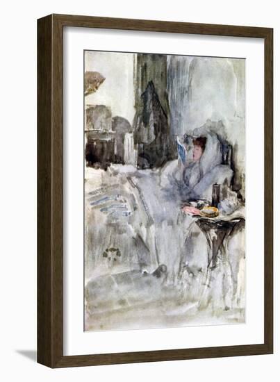 The Convalescent, 19th Century-James Abbott McNeill Whistler-Framed Giclee Print