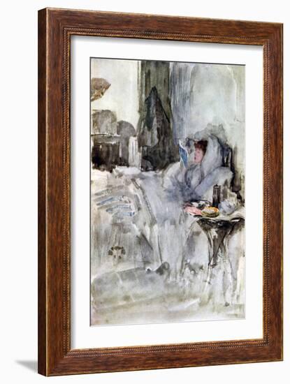 The Convalescent, 19th Century-James Abbott McNeill Whistler-Framed Giclee Print