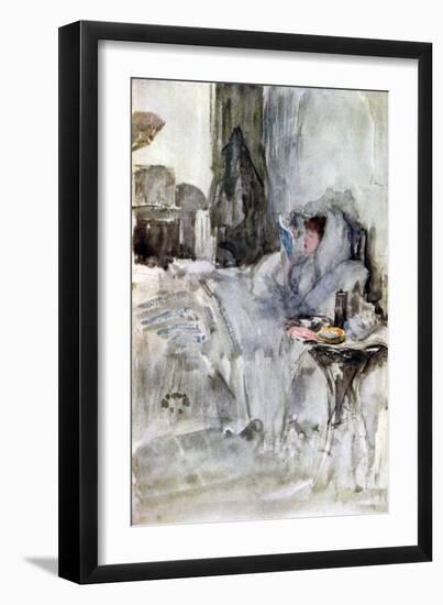 The Convalescent, 19th Century-James Abbott McNeill Whistler-Framed Giclee Print