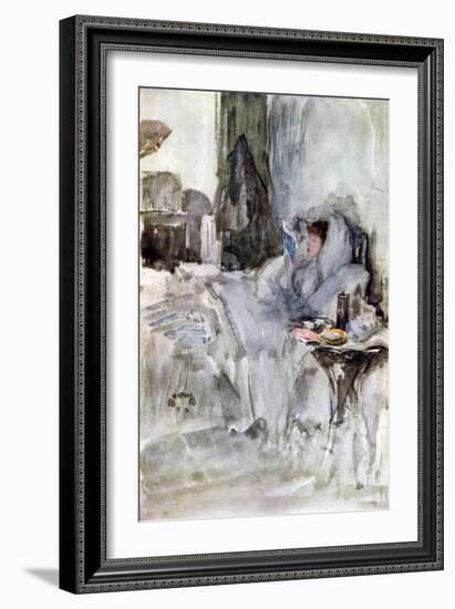 The Convalescent, 19th Century-James Abbott McNeill Whistler-Framed Giclee Print