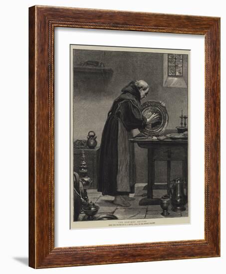 The Convent Drudge-Henry Stacey Marks-Framed Giclee Print