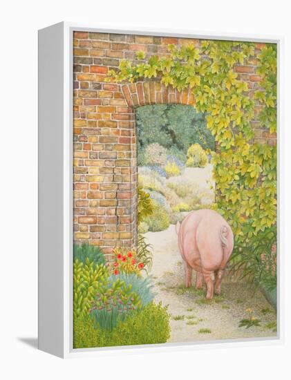 The Convent Garden Pig-Ditz-Framed Premier Image Canvas