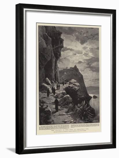 The Convent of Mar Saba on Christmas Eve-Herman David Salomon Corrodi-Framed Giclee Print