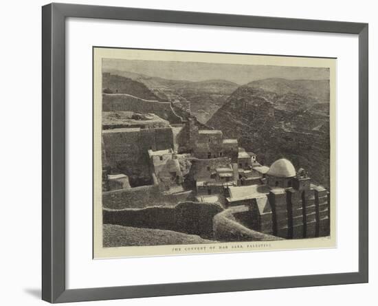 The Convent of Mar Saba, Palestine-null-Framed Giclee Print