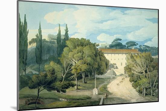 The Convent of St. Eufebio, Near Naples-Francis Towne-Mounted Giclee Print