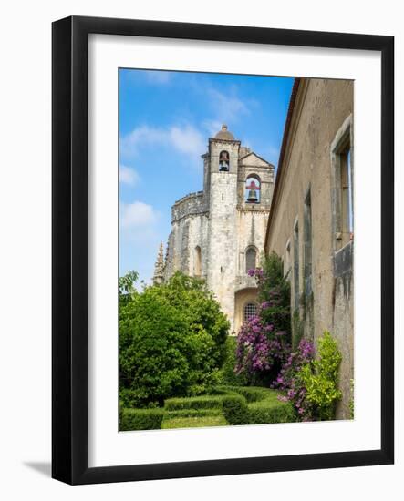 The Convent of the Order of Christ was originally a 12th century Templar stronghold. Portugal-Julie Eggers-Framed Photographic Print