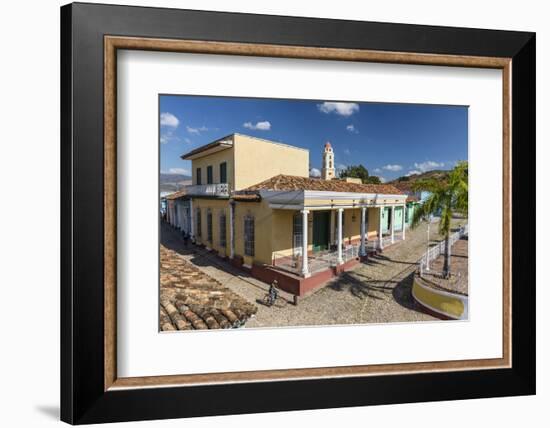 The Convento de San Francisco and Plaza Mayor, Trinidad, UNESCO World Heritage Site, Cuba, West Ind-Michael Nolan-Framed Photographic Print